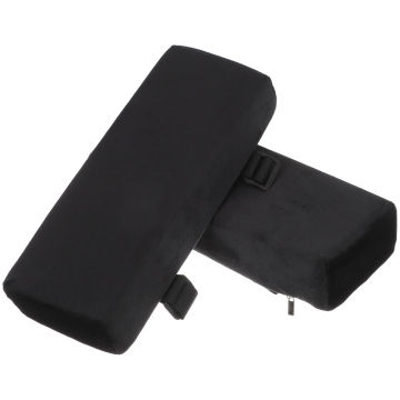 Desktop Arm Rest Household Armrest Covers Pad Office Supplies 26x10cm Reusable Cushion Chair Part Black Flannel