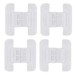 Fridge Lock, Refrigerator Lock for Kids, Cabinet Locks for Babies, Child Drawer Locks, Freezer Door Lock for Proof 4Pcs