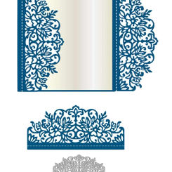 Lace Flower Metal DIY Embossing Moulds Stencil Cutting Dies for Album Paper Card Making Scrapbooking Durable