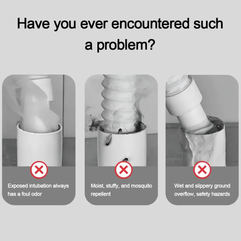 Description Picture 4 of item1Pcs Multi size Silicone Drains Sewer Pipe Sealing Ring Anti-odor Kitchen Washing Machine Hose Connector Floor Drain Plug