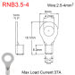 30Pieces RNB3.5-4