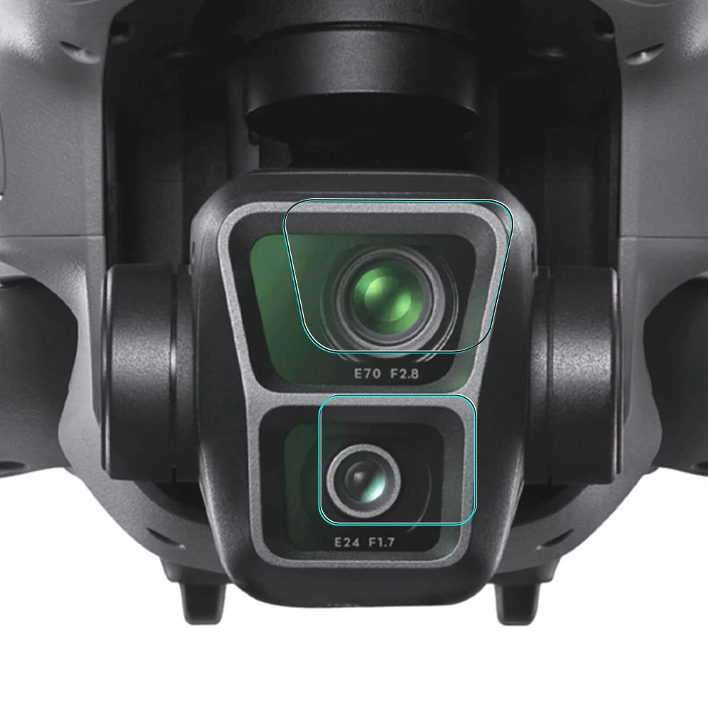 Description Picture 3 of item1/2/3 Sets HD Camera Screen Protector  for DJI Air 3 Done Hardness Tempered Glass for DJI Air 3 Anti-scratch Protective Film