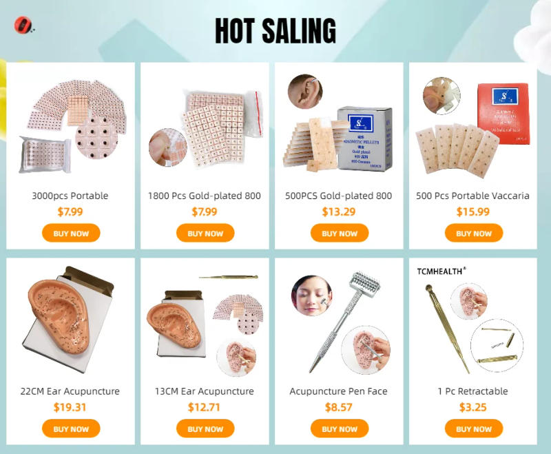 Description Picture 2 of item1 Pc Retractable Acupuncture Point Probe Ear Massage Brass Pen Ear Reflex Zone Massage Needle Detection Massage Ear Care Tools