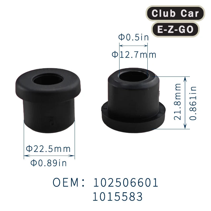 Description Picture 4 of item100PCS golf Cart bushings General Club Car DS Precedent and EZGO TXT RXV bushings, Gas and Electric Golf Cart #1015583,70291-G02