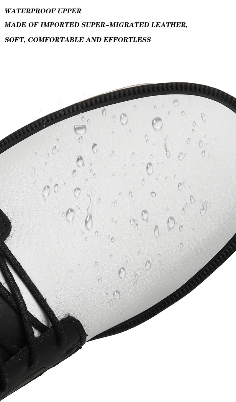 Description Picture 6 of item2024 Golf Shoes Men X21 Waterproof Anti-slip Studs Golf Outdoor Training Luxury Brand Sport Shoes Designer Leather Golf Sneakers