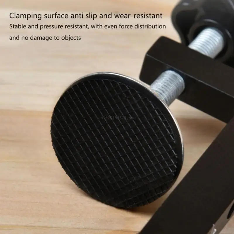 Description Picture 4 of itemLengthened C Clamp Adjustable Screw Table Clamp Cabinet Tool Mounting Clip Cabinet Face Frame Clamps Woodworking Tool