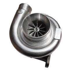 Forged billet compressor wheel T72 Turbo for Upgraded Universal Racing Car T4 Flange Ceramic Dual Ball Bearing Turbocharger