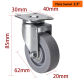 2.5 Plate Swivel