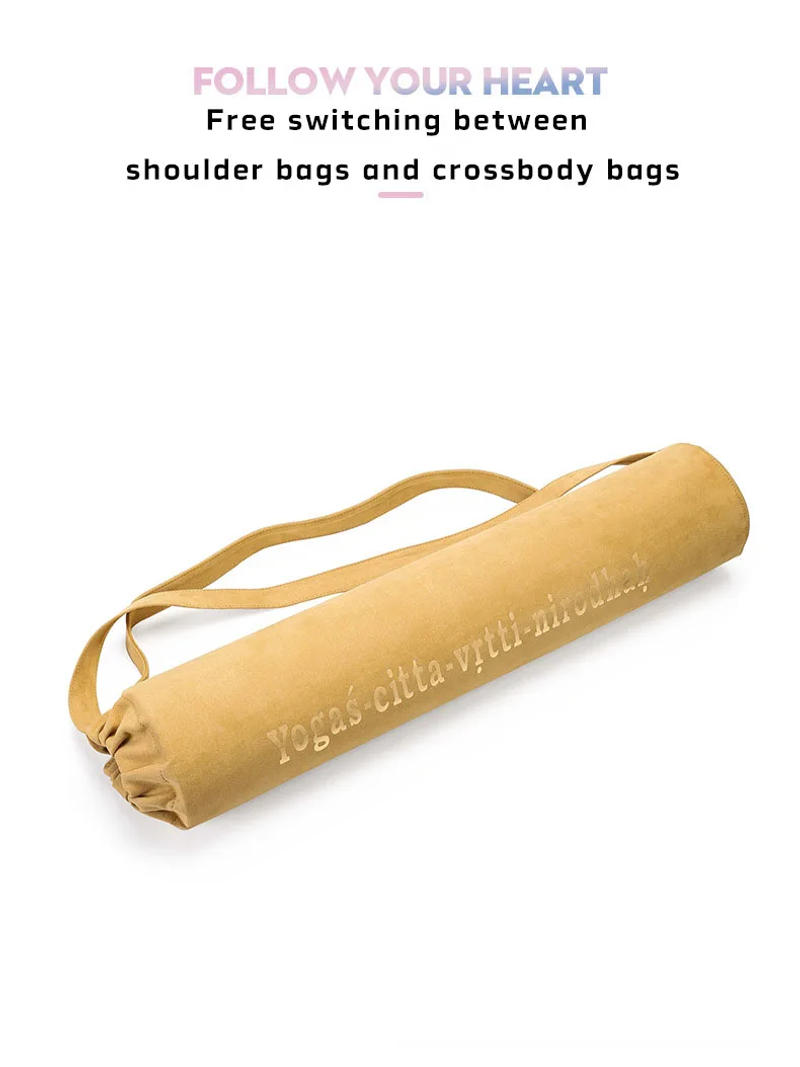 Description Picture 6 of itemFashion New Yoga Bag 2024 Chamois Yoga Mat Bag Men Women Sports Mat Bag Pilates Fitness Dance Gym Mat Cover Sports Mat Backpack