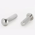 M4 304 Stainless Steel Half Round Head Solid Rivet Knockout Rivets GB867 4mm-30mm Length