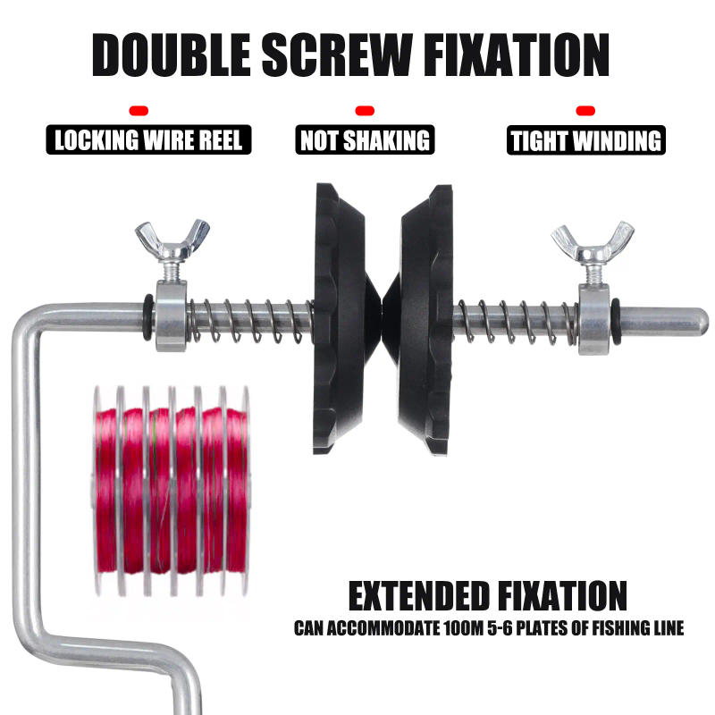 Description Picture 5 of itemNew Fishing Line Spooler for Baitcasting Spinning Reel Portable Fishing Line Winder Machine Reel Spooler Fishing Tackle Tools