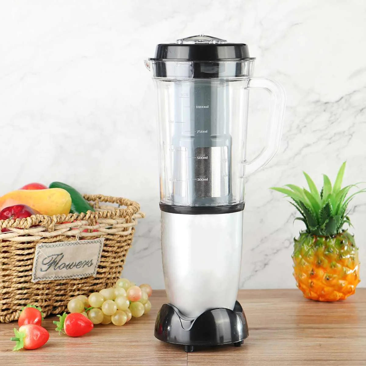 Description Picture 6 of item21Pcs/set Personal Blender Mixer Juicer Multi-funtion Fruit Food Processor Easy-wash Kitchen Soup Juice Food Making Tool