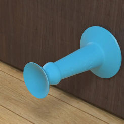 Non-punch Anti-bump Hidden Bumper Door Buckle Silicone Door Holder Door Suction Wall Protector Door Stopper