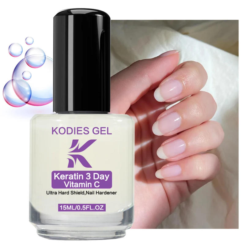 Description Picture 2 of itemKODIES GEL Nail Growth Keratin Nail Strengthener Strong Nails Cuticle Treatment Serum Vitamin C Formula Hardener Manicure Care