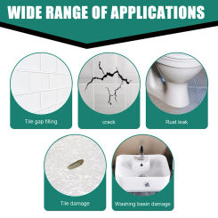 Household Tile Repair Glue Waterproof Floor Tile Repair Cream For Washroom Bathroom
