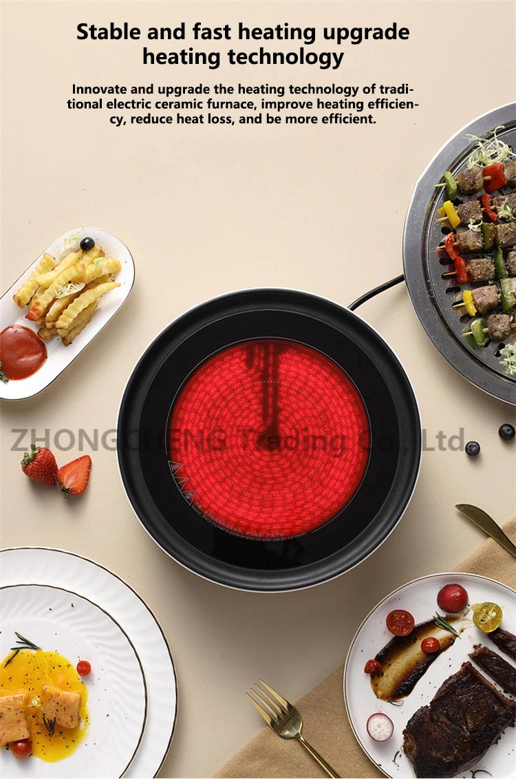 Description Picture 4 of item2200W Electric Ceramic Stove home Smart New Electric Stove Stir-frying Vegetables Integrated Mini Induction Cooker For Tea