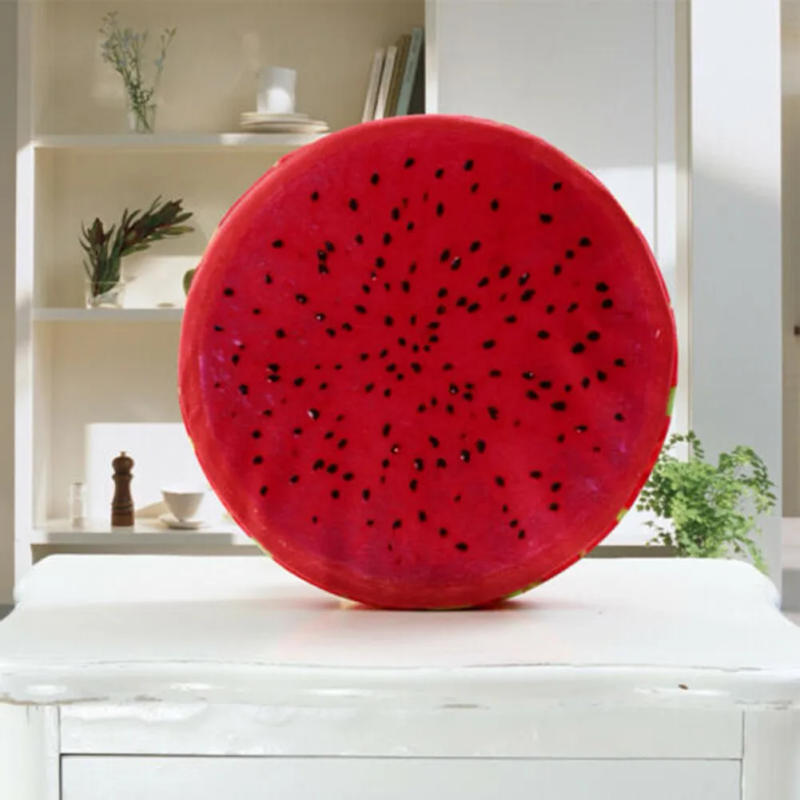 Description Picture 5 of item33cm Cushions Decoration Home Garden Chair Cover Floor Fruit Shape Round Decorative Single Pattern Home Decoration For Sofa