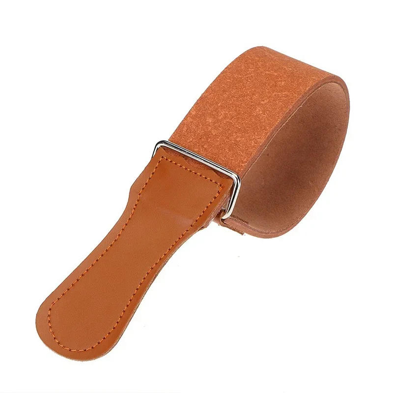 Description Picture 5 of itemGenuine Leather Sharpening Strap Barber Straight Razor Shave Sharpening Sharpener Folding Knife Knives Polishing Sharpening Belt