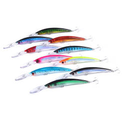 17cm 23.5g Minnow Fishing Lure Jerkbaits Laser Artificial Bait Fishing Wobblers Bait Crankbaits Peche Trout Bass Fishing Tackle