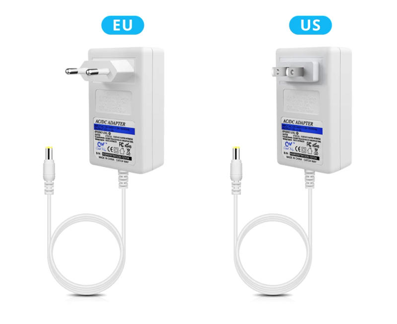 Description Picture 5 of itemLED Power Supply 12V 2A 3A EU/US Switch Power Adapter AC110V 220V to DC12 Volt LED Driver for LED Strip Lighting Transformer