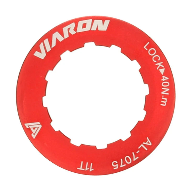 Description Picture 3 of itemViaron Bike Cassette Cover 11 Speed Flywheel Lock Cap UltraLight Aluminum Alloy Locks Ring MTB Road Bicycle For Shimano SRAM