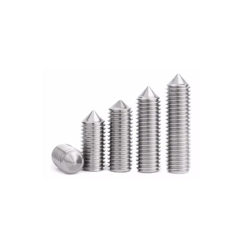 Description Picture 3 of item316 Stainless Steel Pointed Set Screw / Pointed  Hex Bolt M3M4M5M6M8M10
