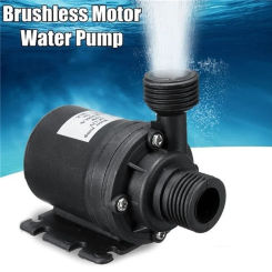 Ultra-quiet DC 12V 24V Mini Brushless Motor Submersible Water Pump 800L/H Circulation System Fountains Heater Solar Water Pumps
