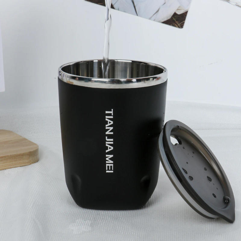 Description Picture 5 of itemThermal Mug Beer Cups 300Ml Stainless Steel Thermos For Tea Coffee Water Bottle Vacuum Insulated Leakproof With Lids Drinkware