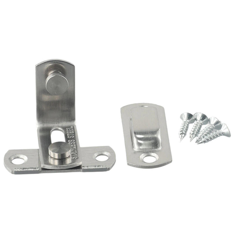Description Picture 2 of item1pc Sliding Door Lock,Steel Gate Latches Flip Latch Safety Door Bolt Latch Lock,Heavy Duty Hasp Safety Door Buckle