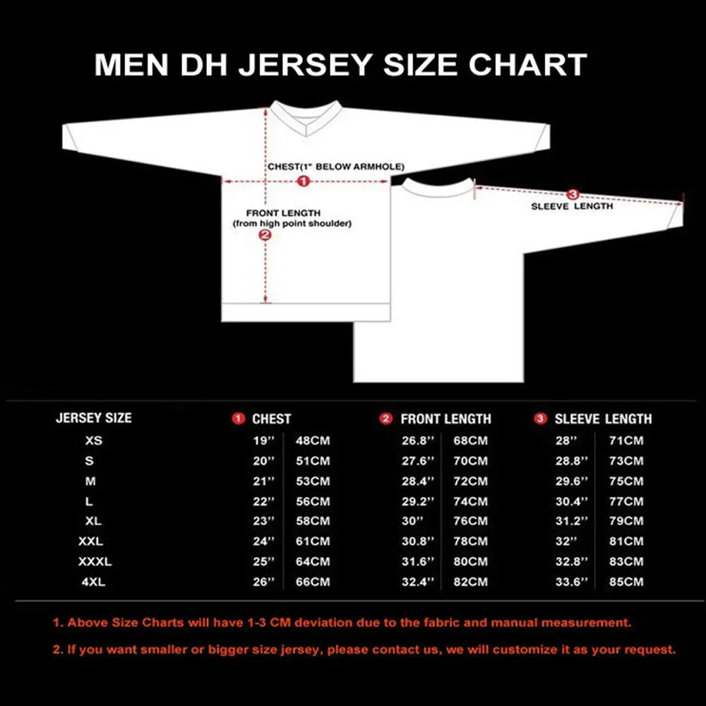 Description Picture 2 of itemGASGAS Motorcycle Riding Clothing Downhill Bike MTB Jersey Men's Long Sleeve Cycling Shirt Maillot Ciclismo Hombre
