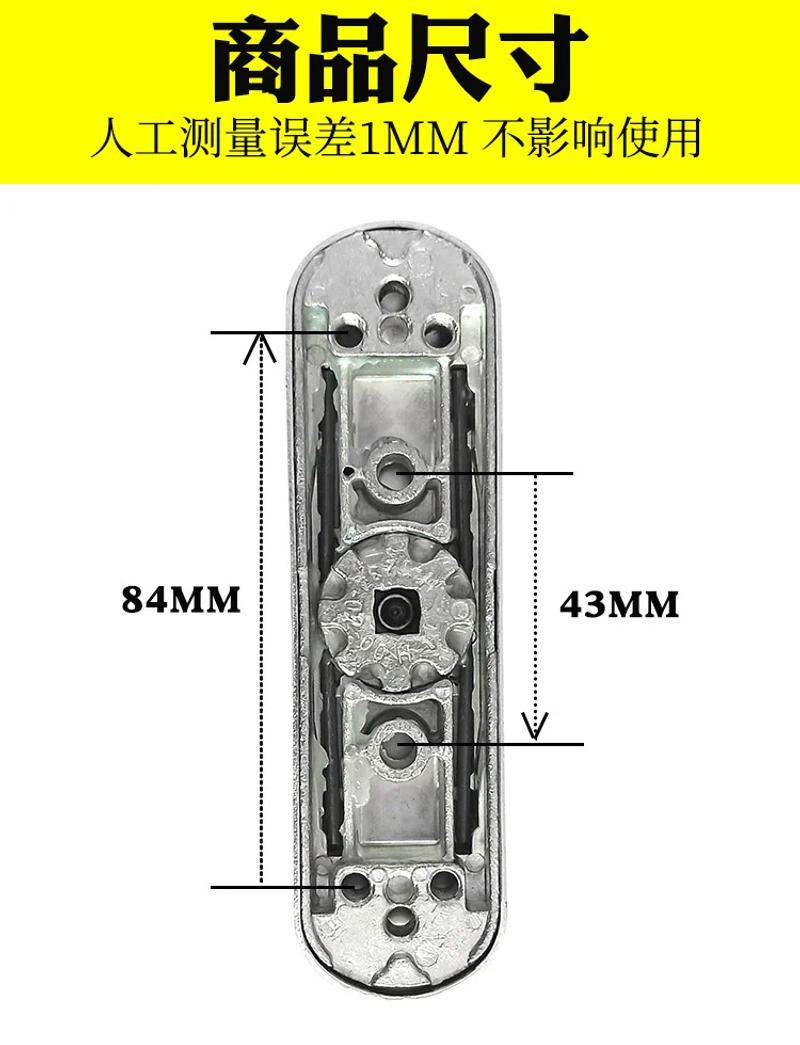Description Picture 2 of itemBroken bridge aluminum alloy casement window handle inward open inward inverted handle upper hung window hardware window