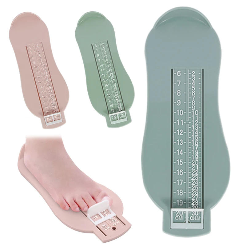 Description Picture 4 of itemChildren Foot Measuring Device For Baby Plastics Colored Maximum 20cm Household Kids Foot Sizer Portable Easy To Store TMZ