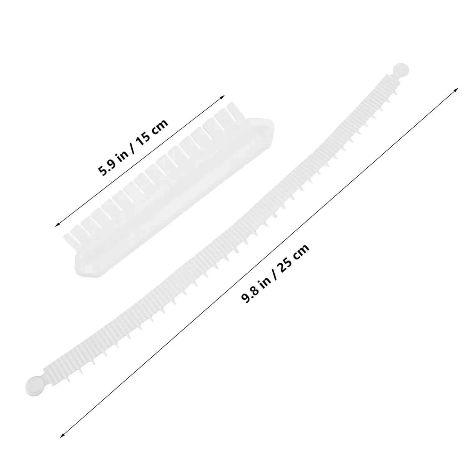 Description Picture 5 of item1 set Fondant Cake Arc Decorating Aid Fondant Tool Rim Scale Baking Ruler Sugarcraft Lace DIY Bakeware Tableware Kitchen Tools