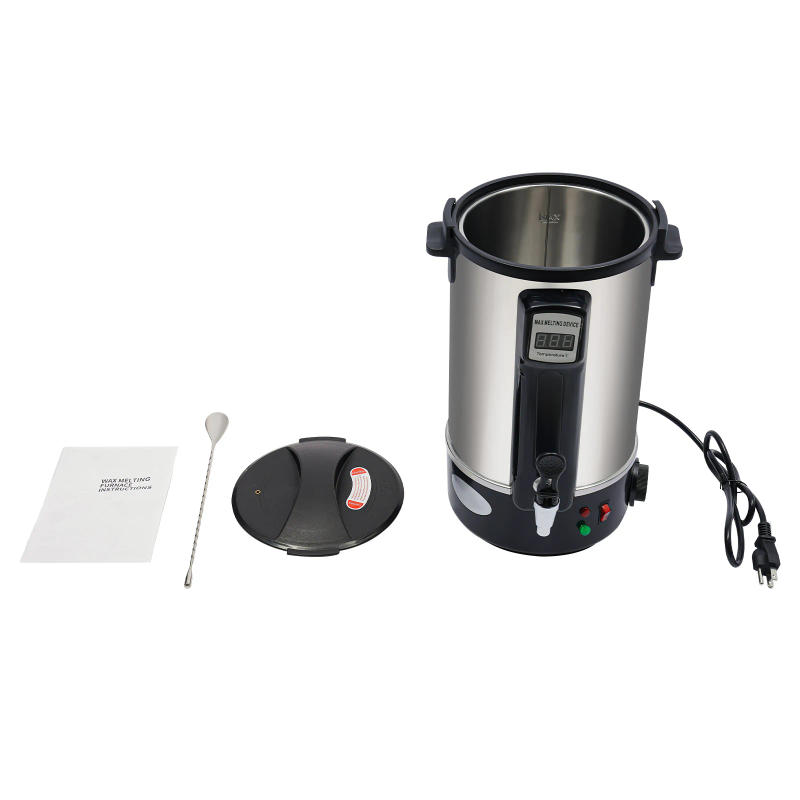 Description Picture 6 of item8L 12L Wax Melter for Candle Making Large Wax Melting Pot Candle Making Kit with Spout