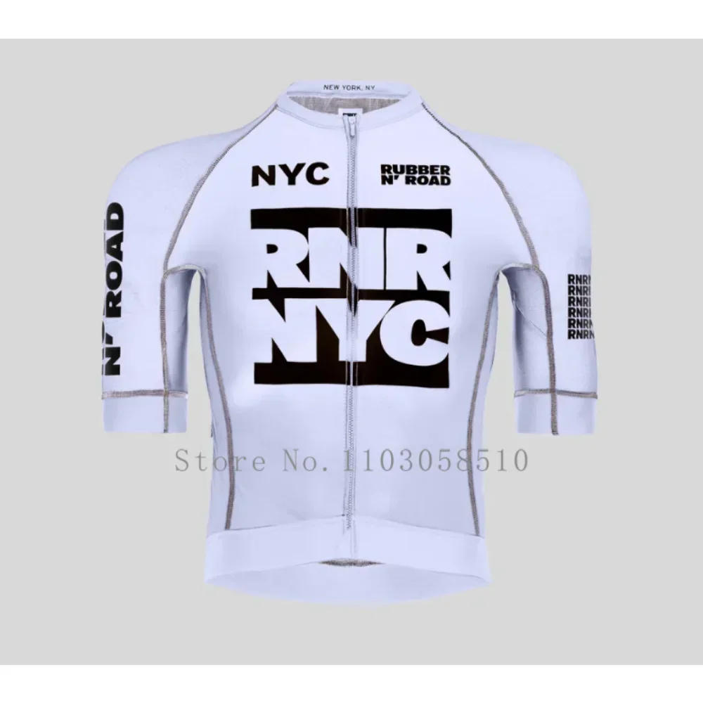 Description Picture 6 of itemRUBBER N'ROAD Summer Cycling Clothing tops MTB Bike Clothes Maillot Ropa Ciclismo Man Cycling Bicycle Maillot Ciclismo Hombre