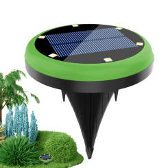 Solar Ground Lights Outdoor Garden Pathway Landscape Decorative Ground Solar Lights Solar Waterproof In-Ground Outdoor Lighting