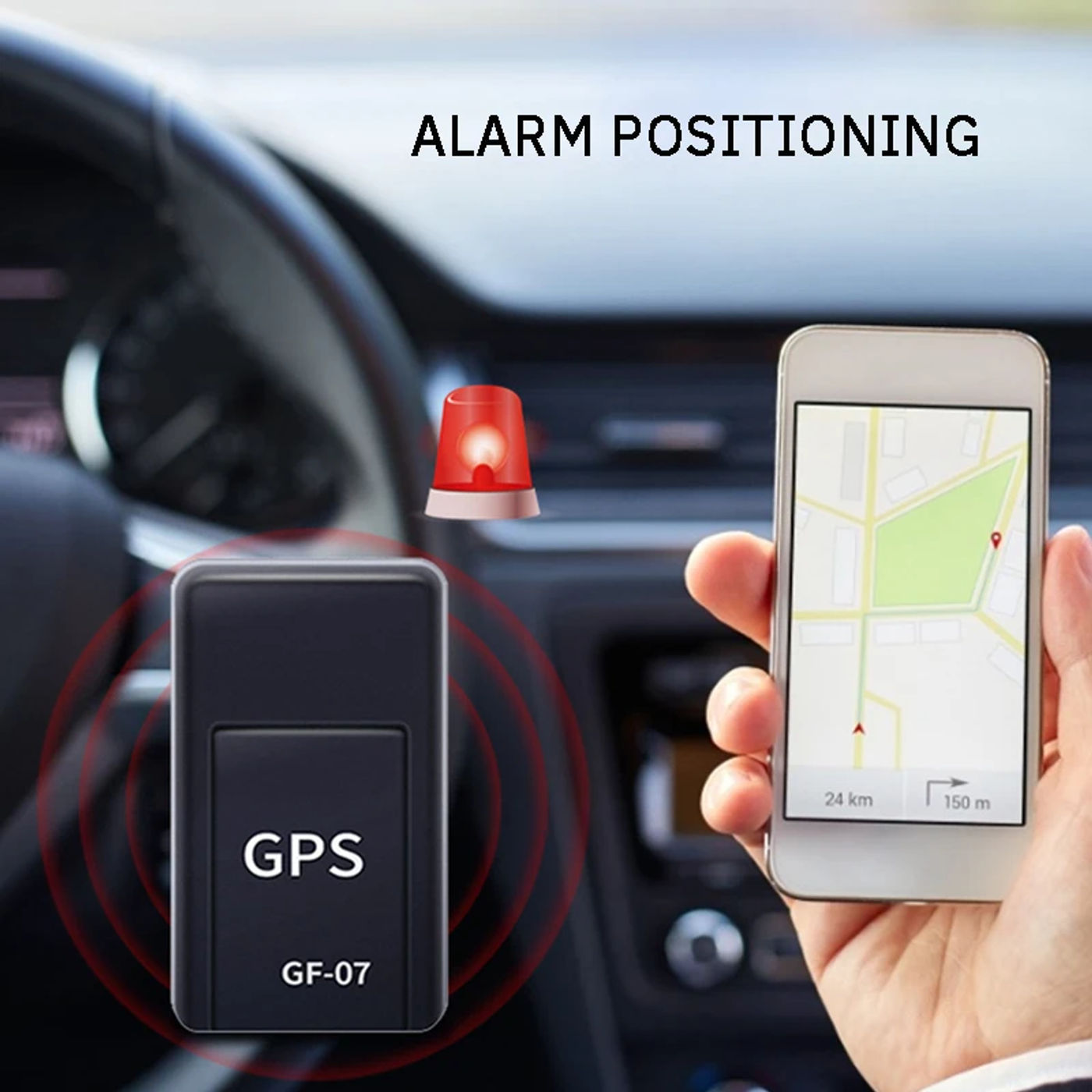 Description Picture 5 of itemMini GF-07 GPS Tracker Car Bike Bicycle Pets Children Real Time Tracking Positioner Strong Magnetic Anti-lost Locator