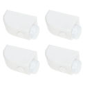 4 Pcs Window Stopper Lock for Children Safety Device Sliding Sash Security Kids Locks Doors Latch Plastic