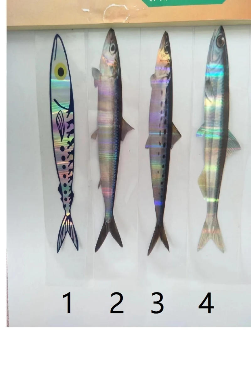 Description Picture 2 of item22" sardine group trolling lures for offshore,52 fish(13 banners,4 fish/banner,high elasticity shelves)