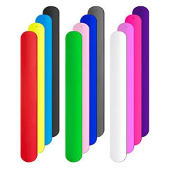 12Piece Poster Holder Paper Roll Holder Stabilizer Slap Bands For Storage Organization