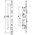 Series Single Point Multi-point Complete Set of Aluminum Alloy Doors Plastic Steel Doors and Windows Lock Body Lock Accessories