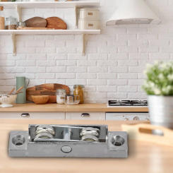 High Quality 1* Pulley 88 Tyle Length 6.6 Cm Zinc Alloy Home Improvement Thickness 1.2 Cm Weight Bearing Roller