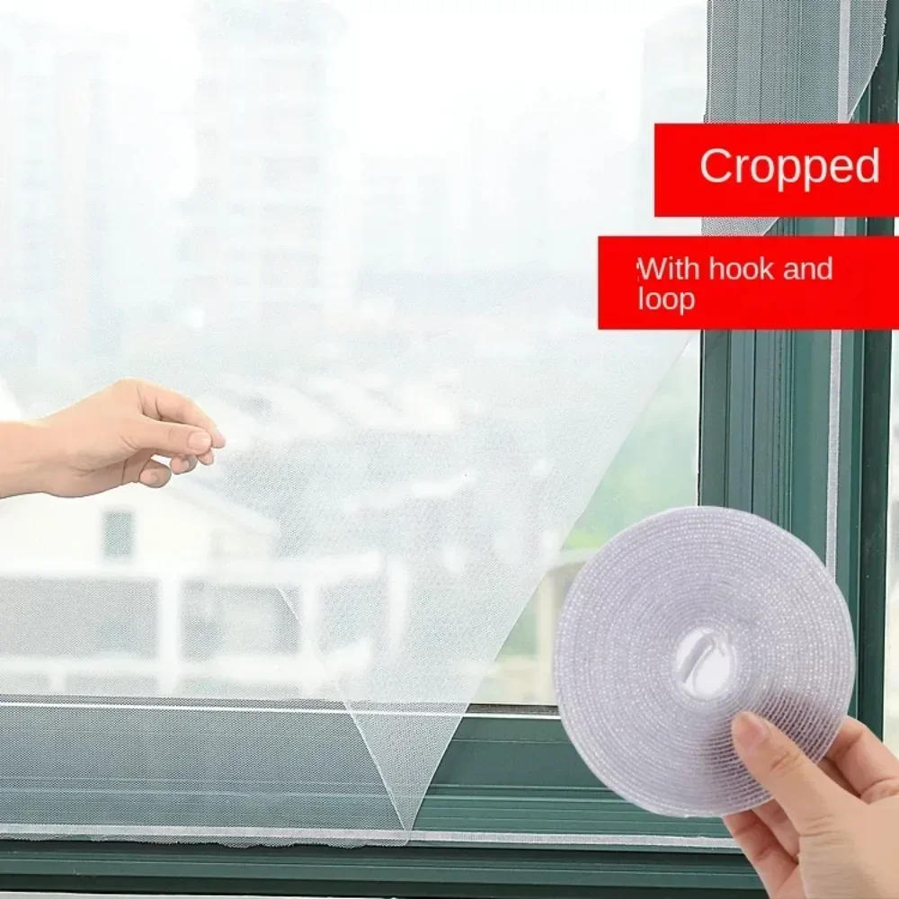 Description Picture 2 of itemNew Self-adhesive Anti-mosquito Screen DIY Anti-mosquito Screen Nets for Windows Anti-mosquito Window Screens with