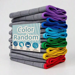 3/5pcs Cleaning Cloths, Wine Glasses Dish Glass Cleaning Cloths, Multifunctional Microfiber Kitchen Degreasing and Carbon Fiber