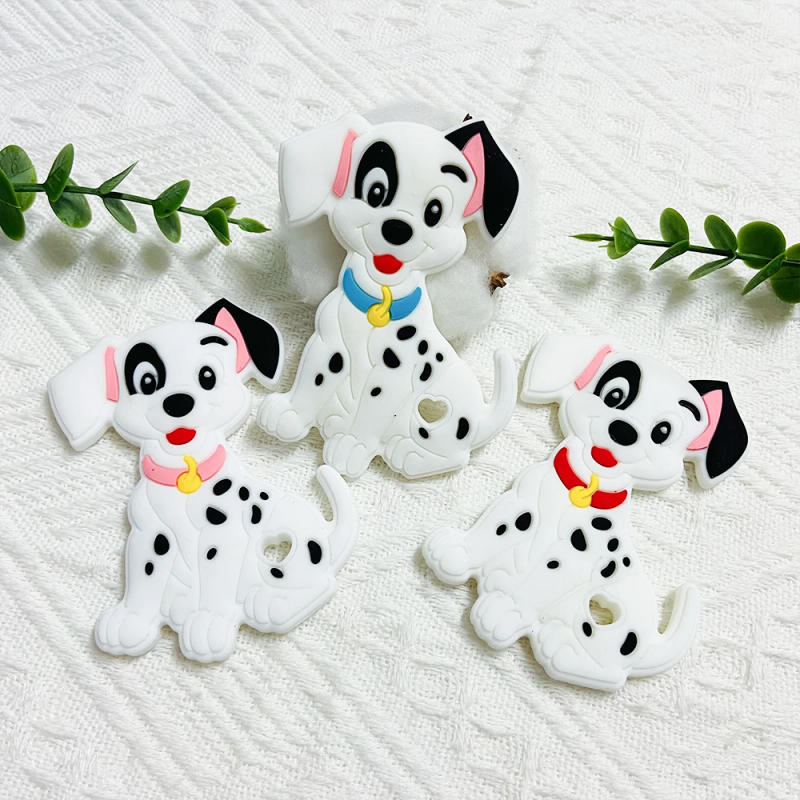 Description Picture 4 of item1pcs Silicone Teether Rodent Cartoon Animals  Food Grade Silicone Teething Toys For Teeth Tiny Rod Baby Teethers Gift