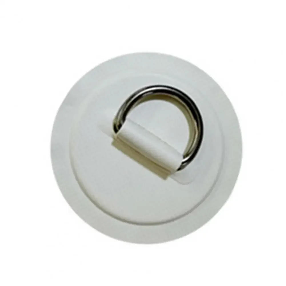 Description Picture 6 of item1Pcs Easy Install PVC Rope Holder Surfboard Dinghy Boat Stainless Steel D Ring Pad Inflatable Boat Patch Boat Accessory