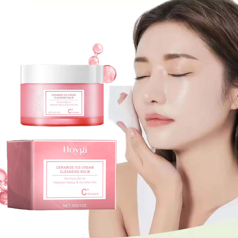 Description Picture 3 of itemMakeup Remover Balm Unirritating Cleansing Face Skin Eyes Lips Makeup Remova Pores Shrinking Non-tight Refreshing Moisturizing