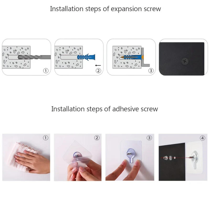 Description Picture 6 of itemWall Mounted Key Holder Cute Cat Key Rack Festive Atmosphere Cat Wall Rack Hook Household Key Coat Hanger Hook