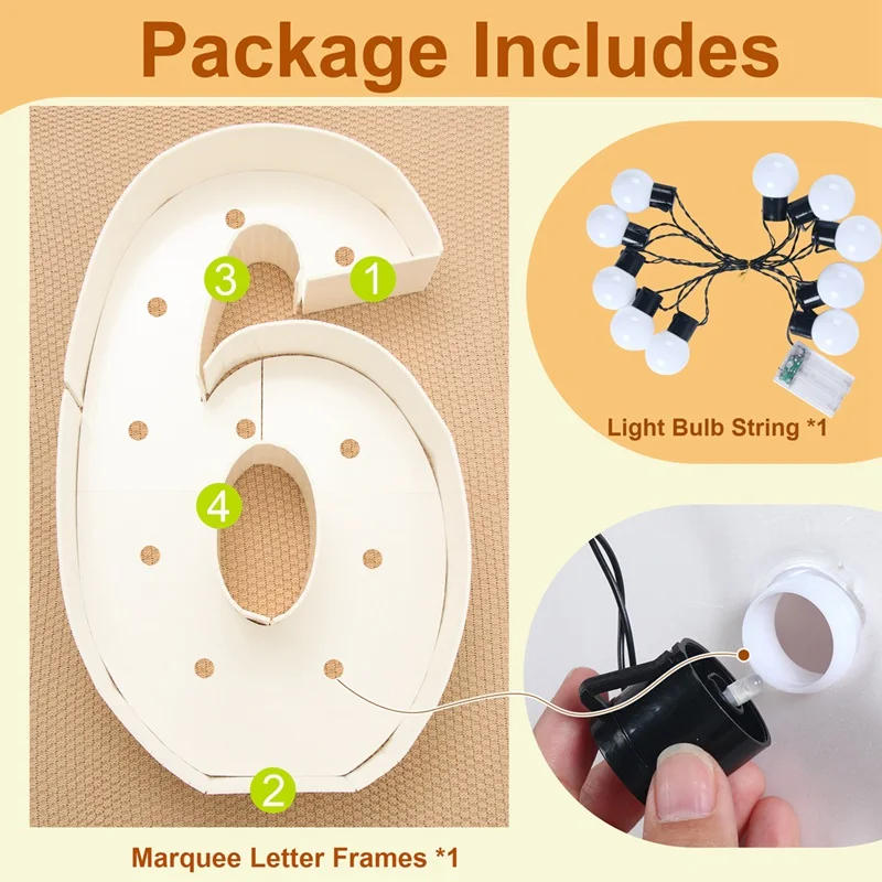 Description Picture 4 of itemGiant Birthday Figure Led Light Balloon Filling Box 1st Birthday Balloon Number 30 40 50 Balloon Frame Wedding Decor Baby Shower