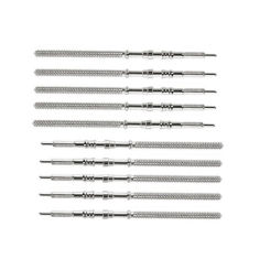 10Pcs Movement Watch Steel Stem Crown Kit Watch of Parts NH35 NH36 NH38 NH39 Movement Watch Stem Spare Parts